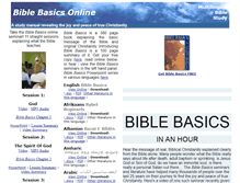 Tablet Screenshot of biblebasicsonline.com